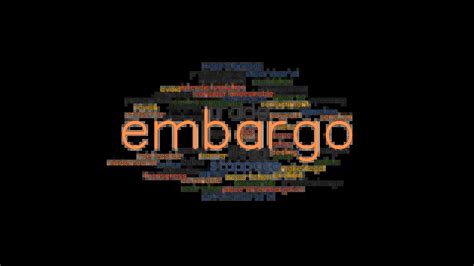 EMBARGO: Synonyms and Related Words. What is Another Word for EMBARGO ...