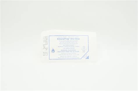 ChloraPrep 260480 One-Step 1mL Applicator 2%/70% Strength CHG