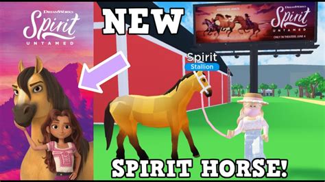 SPIRIT HAS COME TO HORSE VALLEY!? Roblox Horse Valley - YouTube