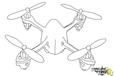 How to Draw a Drone - DrawingNow | Drawings, Cute easy doodles, Drone