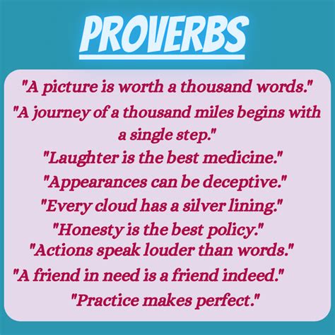 100 Common Proverbs with Meaning and Examples | Leverage Edu (2022)