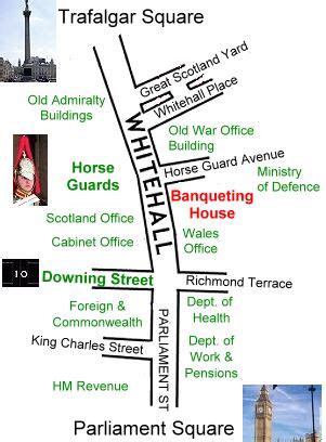 10 Downing Street London Map - Filide Winnifred