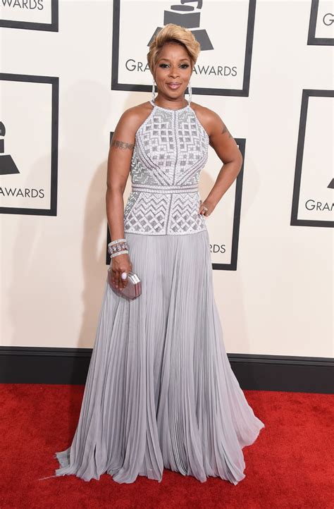 Mary J Blige - Grammy Awards 2015: Red Carpet - Digital Spy