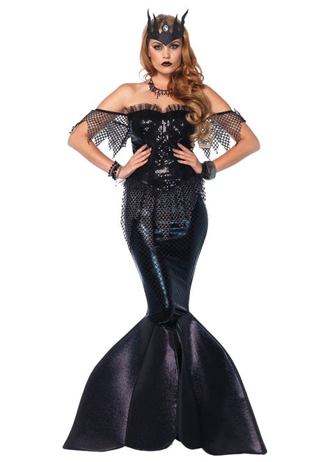 Mermaid Dark Water Siren Women Costume - Sexy Costumes