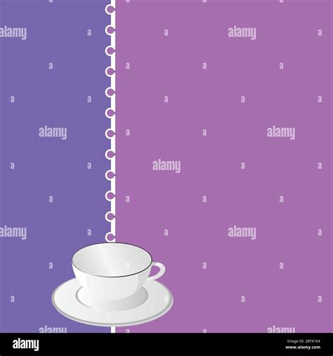 white empty coffee cup art vector illustration Stock Vector Image & Art ...