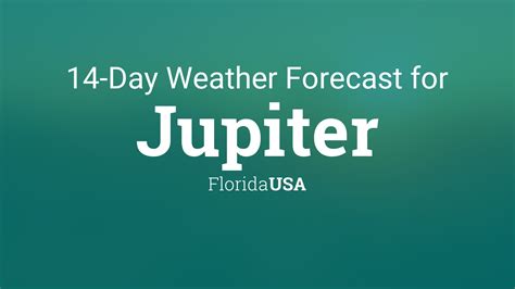 Jupiter, Florida, USA 14 day weather forecast