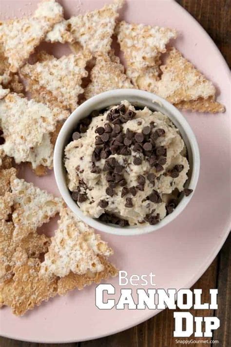 Best Cannoli Dip Recipe - Snappy Gourmet