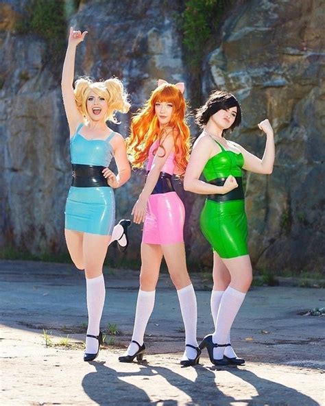 The Powerpuff Girls cosplay. cosplayer by @infamousbylaura @natashar0se ...