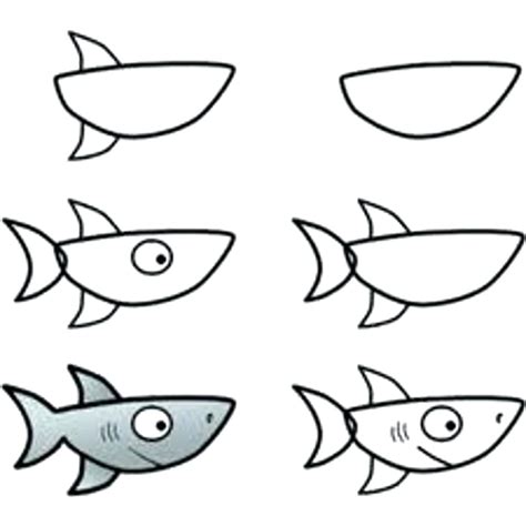 Shark Head Drawing | Free download on ClipArtMag