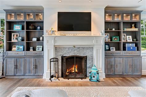 10 Stunning Ideas For Built Ins Around a Fireplace - huttuscon.com