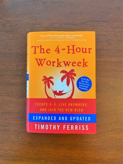 Book Review: “The 4-Hour Workweek” by Timothy Ferriss – Justin Zhuo Yan Hé