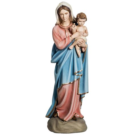 Virgin Mary and baby Jesus fiberglass statue 60 cm | online sales on ...