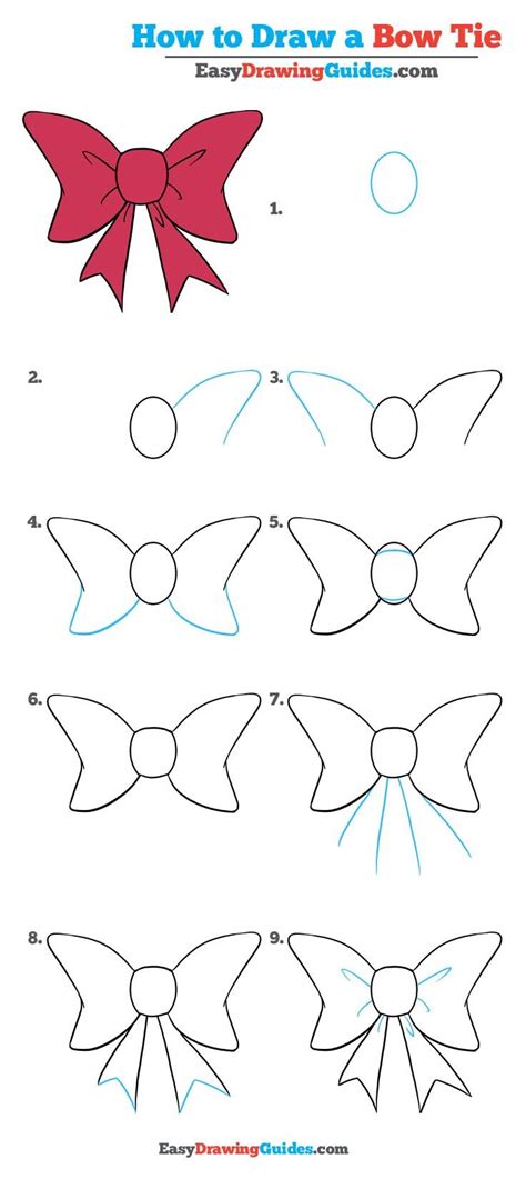 How Do You Draw A Bow Tie - Drawing Word Searches