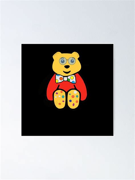 "Pudsey Bear 2022 - Pudsey Bear stickers" Poster for Sale by Isfaouneyk ...