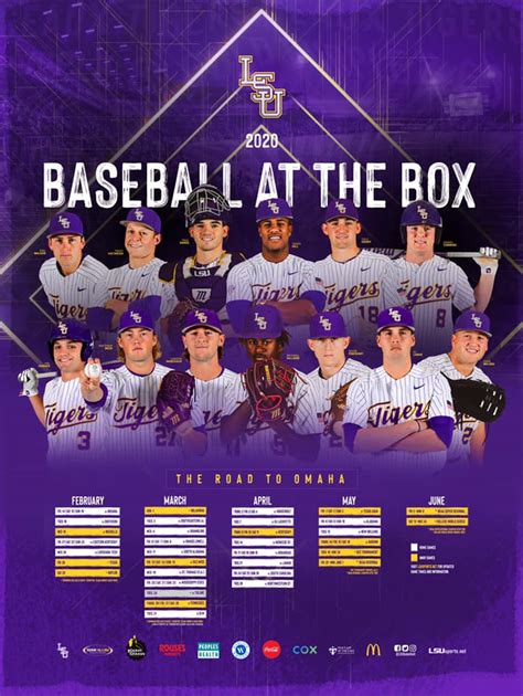 Printable Lsu Baseball Schedule 2024 - Lory Silvia