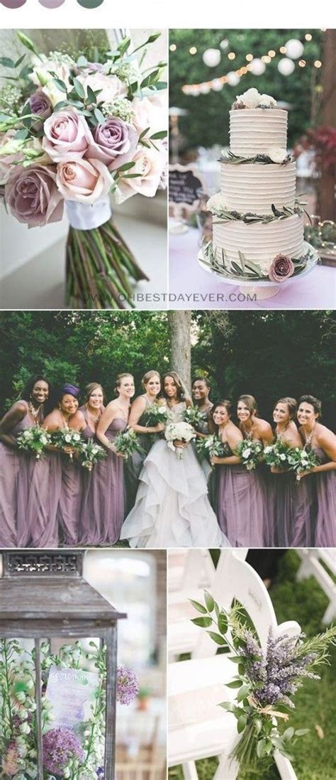 lavender and sage green wedding colors - Gerda Nye