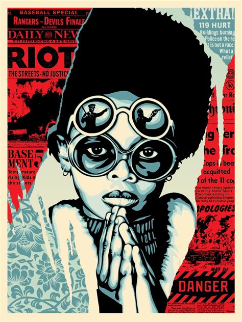 INSIDE THE ROCK POSTER FRAME BLOG: Obey Giant Late Hour Riot Poster Release