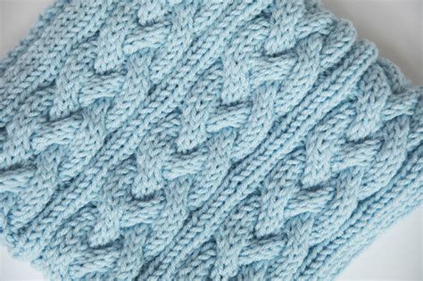 Cable Knit Scarf Pattern with Braided Cables - Leelee Knits