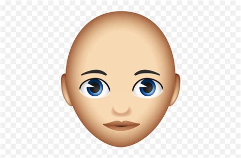 Bald - Cartoon Emoji,Bald Emoji - free transparent emoji - emojipng.com