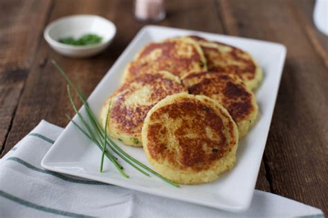 Butter and Chives Potato Cakes - Mr. Farmer's Daughter