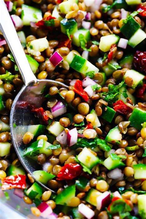 The BEST Lentil Salad Recipe! - Gimme Some Oven