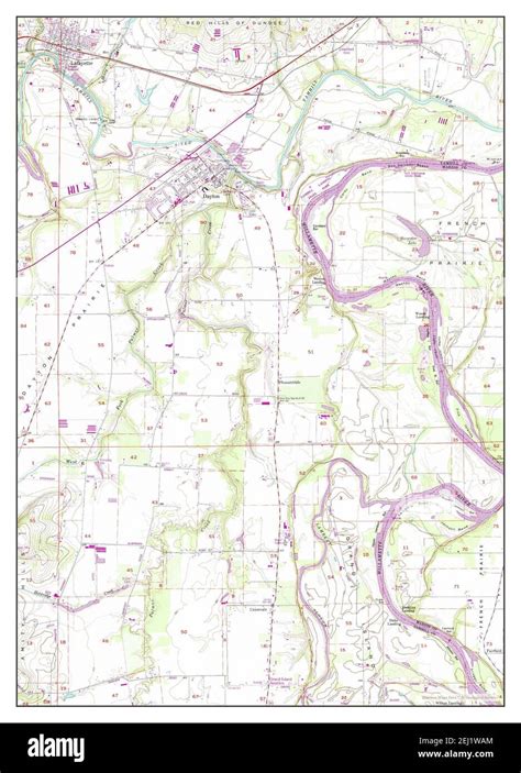 Dayton, Oregon, map 1957, 1:24000, United States of America by Timeless ...