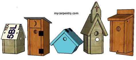 Build a Birdhouse - Easy to Build Bird House Plans