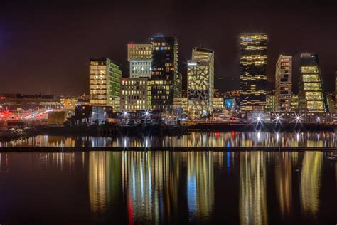 The beautiful Oslo skyline