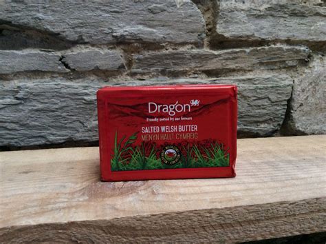 Dragon. Welsh Salted Butter. 250g – Siop Y Pentre