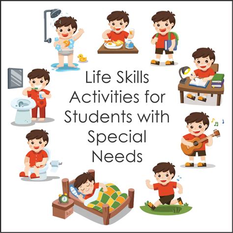 Life Skills Activities for Special Needs Students - Your Therapy Source