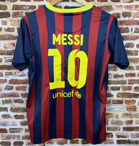 Youth Messi Barcelona Jersey : Barcelona 10 MESSI Home Kids Jersey and ...