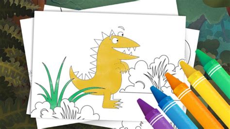 Kiri and Lou Colouring Sheets - CBeebies - BBC