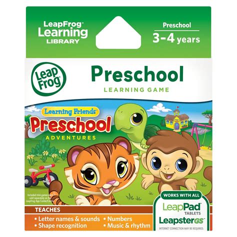 LeapFrog Learning Friends: Preschool Adventures Learning Game (for ...