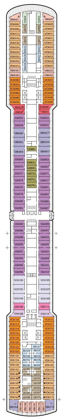 Nieuw Amsterdam deck plans - Cruiseline.com