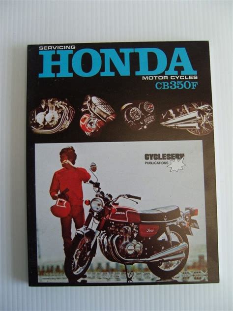 CB350F Honda Workshop Manual - Steve Carthy Motorcycles