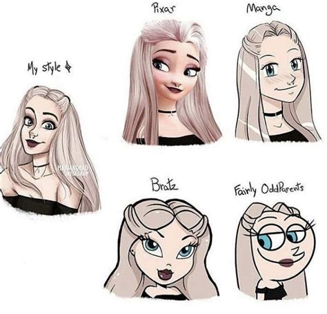 Disney art (With images) | Art style challenge, Disney art, Cartoon styles