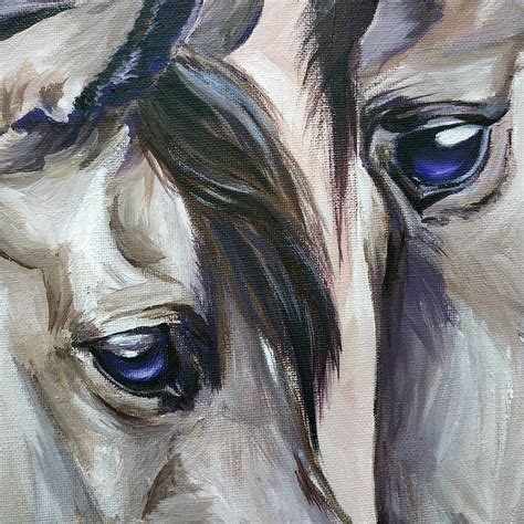 Horses Original Acrylic Painting | Etsy