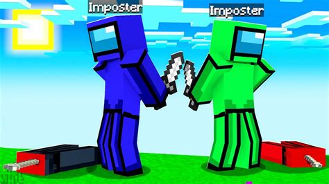 Surprising My Friends As The IMPOSTER In Minecraft Among Us W/ Ssundee ...