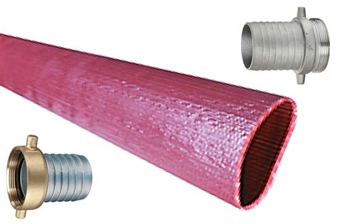 PVC Layflat Hose Assembly with Pin Lugs (NST) – US Hose & Coupling