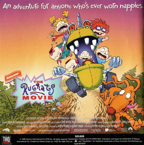 Rugrats: Search for Reptar (1998) PlayStation box cover art - MobyGames