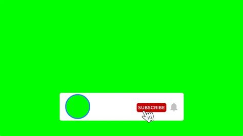 Green screen subscribe button animation hd best animation – Artofit