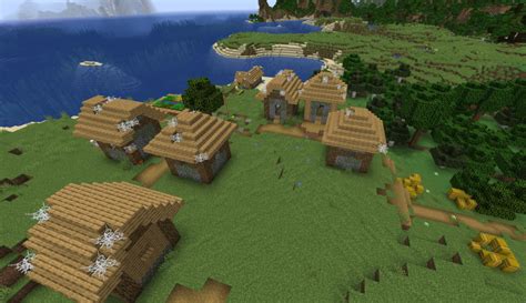 I found something called a zombie village it has a 2% of spawning and ...