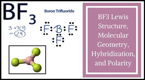 BF3 Lewis Structure, Molecular Geometry, Hybridization, and Polarity