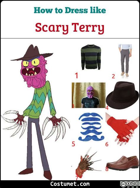 Scary Terry (Rick and Morty) Csotume for Halloween