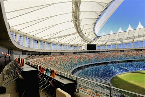 Fun Fact: Inside Moses Mabhida Stadium looking East