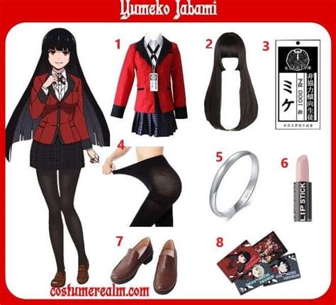 Diy Yumeko Jabami Costume | Cosplay outfits, Casual cosplay, Anime ...