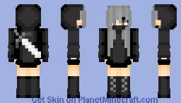 Ninja girl Minecraft Skin