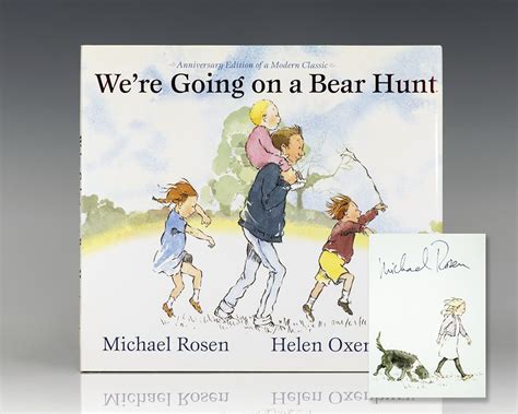 We're Going On A Bear Hunt Michael Rosen First Edition Signed