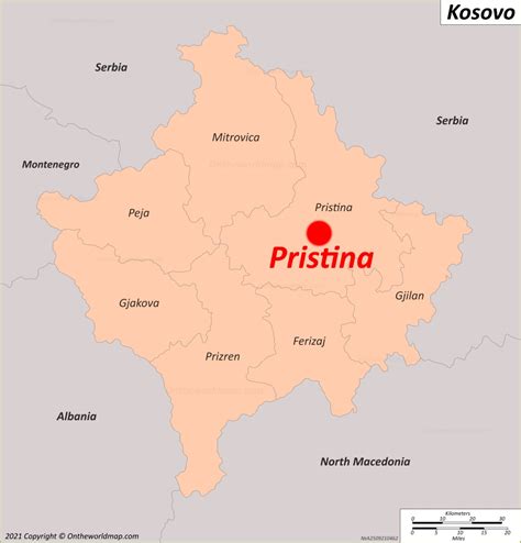 Pristina Map | Kosovo | Discover Pristina with Detailed Maps