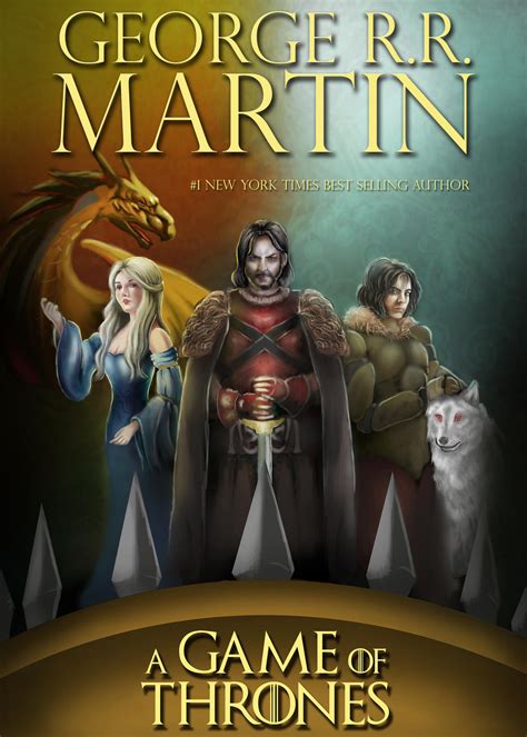 Game Of Thrones Cover Art Game Of Thrones Book Cover Design By ...